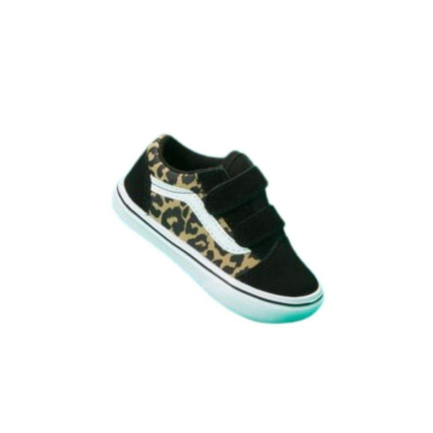 Vans Toddler Leopard Comfycush Old Skool V Shoes size Toddler 2.5