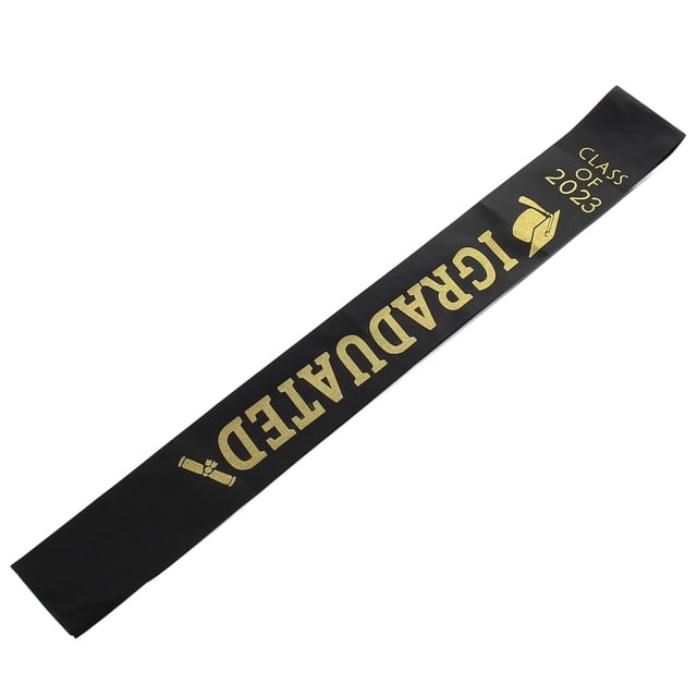 Graduation Stole Classof,10Pcs Graduation Sash Class Gold Glitter Letter Graduation Sash Graduation Sash Classof Class Leading Features