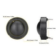 thumbnail image 5 of CIYISON 25Core Dome Tweeters Voice Coil Titanium Diaphragm L R Outlets Treble Speaker, 5 of 5