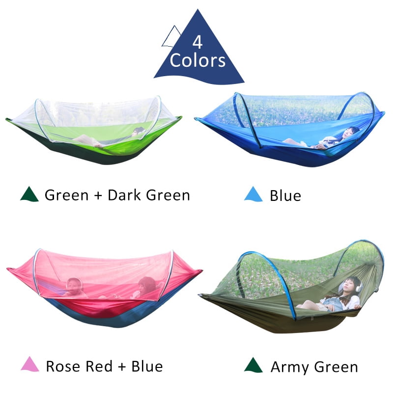 Portable 260x150cm Hammock Bed Double Nylon Camping Hanging Travel   ！ 