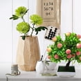 thumbnail image 5 of Sunjoy Tech Potted Artificial Peach Fruit Tree, Desktop Decor Artificial Fruit Tree Bonsai, Decorative Fake Plant for Office Home Decoration Photograph Props Peach, 5 of 8
