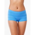 thumbnail image 2 of Joyspun Women's Seamless Boyshort Panties, 3-Pack, Sizes XS to 3X, 2 of 3