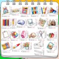 thumbnail image 3 of Fiudx Pegatinas Magnéticas, Imanes Decorativos Coloridos, Fáciles de Despegar y Pegar, Reutilizables y Versátiles para Decorar El Hogar, Ideales para Taquillas, Pizarras Blancas y Refrigeradores, Reg, 3 of 6