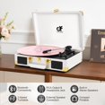 thumbnail image 3 of Tocadiscos Bluetooth DANFI AUDIO DF Vintage de 3 velocidades, 3 of 9