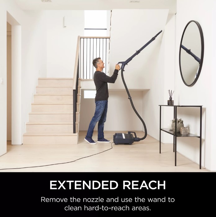 Buy Shark CZ351 Canister Pet Bagless Corded Vacuum Navy/Silver Online