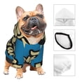 thumbnail image 3 of Gaeub Adventure Awaits Dog Hoodie Sweatshirts Warm Dog Clothes for Small Dogs,Puppy and Cat Costume-X-Small, 3 of 7
