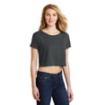 thumbnail image 4 of District DT2303 Women Junior Relaxed Crop Tee, Black Frost, 4XL, 4 of 6