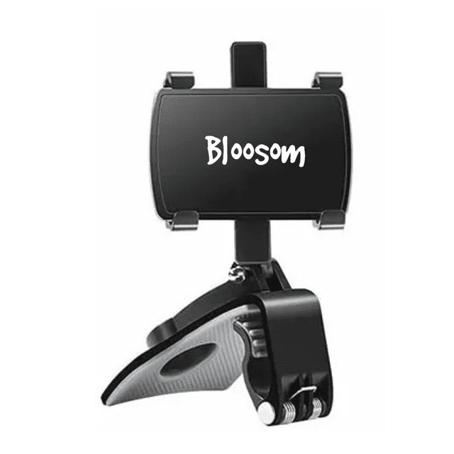 Soporte Universal Bloosom Teléfono Móvil Giratorio De 360° Para Auto Negro