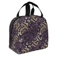 thumbnail image 2 of Fotbe Dice Bolsa Térmica con Estampado y Forro de Aluminio Grueso Bolsa de Almuerzo con Bolsillo Frontal para Hombres y Mujeres, Ideal para Trabajo, Escuela, 2 of 8