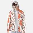thumbnail image 3 of Pofeuu Squirrel And Print Sun Protection Outdoor Lightweight Full Zip UV Cooling Hoodie Long Sleeve Summer Clothing for Outdoor Hiking-Medium, 3 of 5