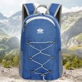 thumbnail image 4 of Bolsa de pesca impermeable Mochila escolar plegable para viajes de oficina (azul oscuro) Tmvgtek Para Estrenar, 4 of 8