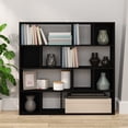thumbnail image 3 of vidaXL Book Cabinet/Room Divider Black 41.3"x9.4"x40.2", 3 of 3