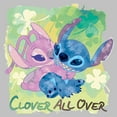 thumbnail image 2 of Womens Lilo & Stitch Clover All Over T Shirt, 2 of 4