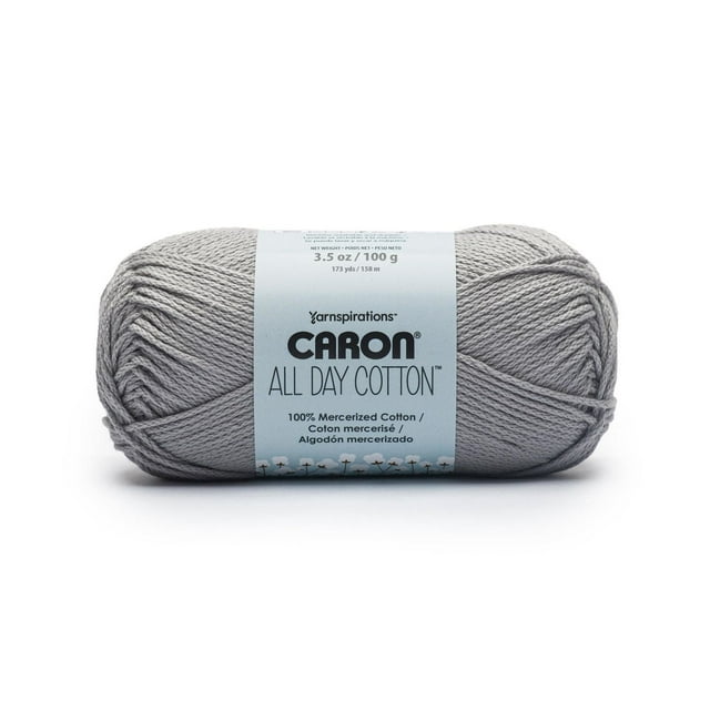 Caron® All Day Cotton™ #4 Moyen Coton Fil, 3.5oz/100g 173 Yards