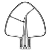 KitchenAid Stainless Steel Flat Beater for KitchenAid 4.5 and 5 Quart, KSM5THFBSS