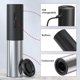 thumbnail image 2 of Abridor de vino eléctrico, abridor de botellas de vino recargable, set de regalo, sacacorchos automático, abridor de vino electrónico, color negro plateado., 2 of 5
