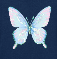 Blue Cove Butterfly