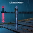 thumbnail image 6 of Lepro 2-Pack LED Pen Flashlights, Mini Lightweight Waterproof Pocket Flash light with Clip, Small Flashlights for Inspection, Work, Repair, Powered by 2*AAA Battery ,Blue, 6 of 8