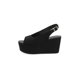 thumbnail image 2 of Sandalia Color Negro Ajuste Al Tobillo Con Plataforma Altura 9Cm Mundo Terra 030249, 2 of 3