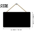 thumbnail image 2 of Rustic Wooden Sign Decor - House A Home - Wood Plaque Home & Office Inspirational Gifts Hanging Wall Signs 6x12 IN, 2 of 5