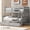 Gray, variant on Twin over Full Bunk Bed in Gray - Easy to Assemble & Space - maximizing - Bedroom, Fun for Family
