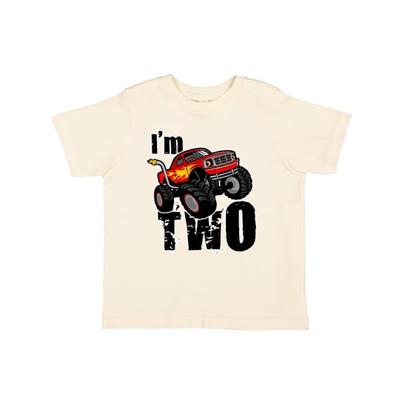Inktastic 2nd Birthday Monster Truck Boys or Girls Toddler T-Shirt