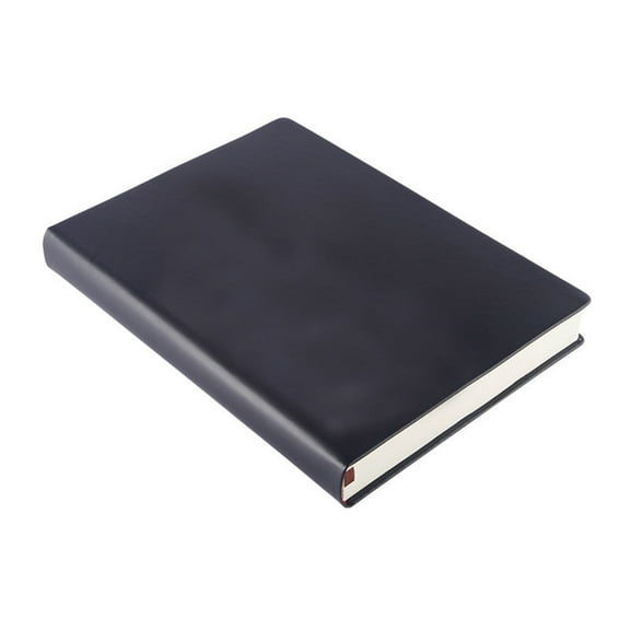 ViHome Thick Sketchbook 660 Pages Notebook Soft Faux Leather Cover Journal Paper Notepad Drawing Book Memo Writing Sketch Pad Diary Notebook,Black,(6.94"x4.9"in)