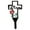#03, variant on Metal Cross Garden Stake Graves Cemetery Decorations, Metal Cross Pile Garden Grave Marker Memorial Plaque Stakes for Dad/Mom Deceased Relatives, Outdoor Easter Decoration Wall Decor Lawn Stake