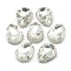 thumbnail image 1 of Sew on Rhinestone Multi-strand Links Glass Rhinestone with 201 Stainless Steel Prong Settings Garments Accessories Faceted teardrop Clear 14x10x6mm Hole: 0.8~1mm, 1 of 3