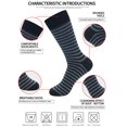 thumbnail image 2 of Men’s Dress Socks - Lightweight Comfort Crew Sock (5 Pairs), 2 of 7