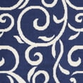 thumbnail image 5 of Nourison Grafix 2'3" x 7'6" (8' Runner) Navy Area Rug Bohemian Contemporary Botanical by Nourison, 5 of 8