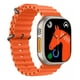 thumbnail image 1 of Reloj Smartwatch Mt78 Ultra Fralugio Nfc Hr Bp Spo2 Brújula Naranja Fralugio Sport, 1 of 5