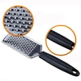 thumbnail image 3 of LNGOOR Hand Cheese Grater Stainless Steel Razor Sharp Blades, Non-Slip & Soft Grip, Hand Cheese Grater with Handle, Cheese Hand Grater & Vegetable Grater, 3 of 5