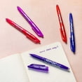 thumbnail image 5 of Pilot Frixion Heat/Friction Erasable Rollerball Pen FR7 - 0.7mm - Wallet of 1 Pen + 3 Refills - Violet, 5 of 5