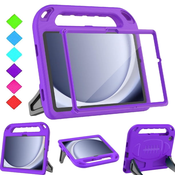 Funda BMOUO Kids para Samsung Galaxy Tab A9 Plus 11" 2023 Morado
