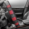thumbnail image 4 of FH2005RED Steering Wheel Cover (Genuine Leather Sport Red), 4 of 4