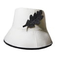thumbnail image 4 of Gorro de fieltro shamjiam para sauna Gorro de protección para la cabeza tradicional resistente Blanco, 4 of 8