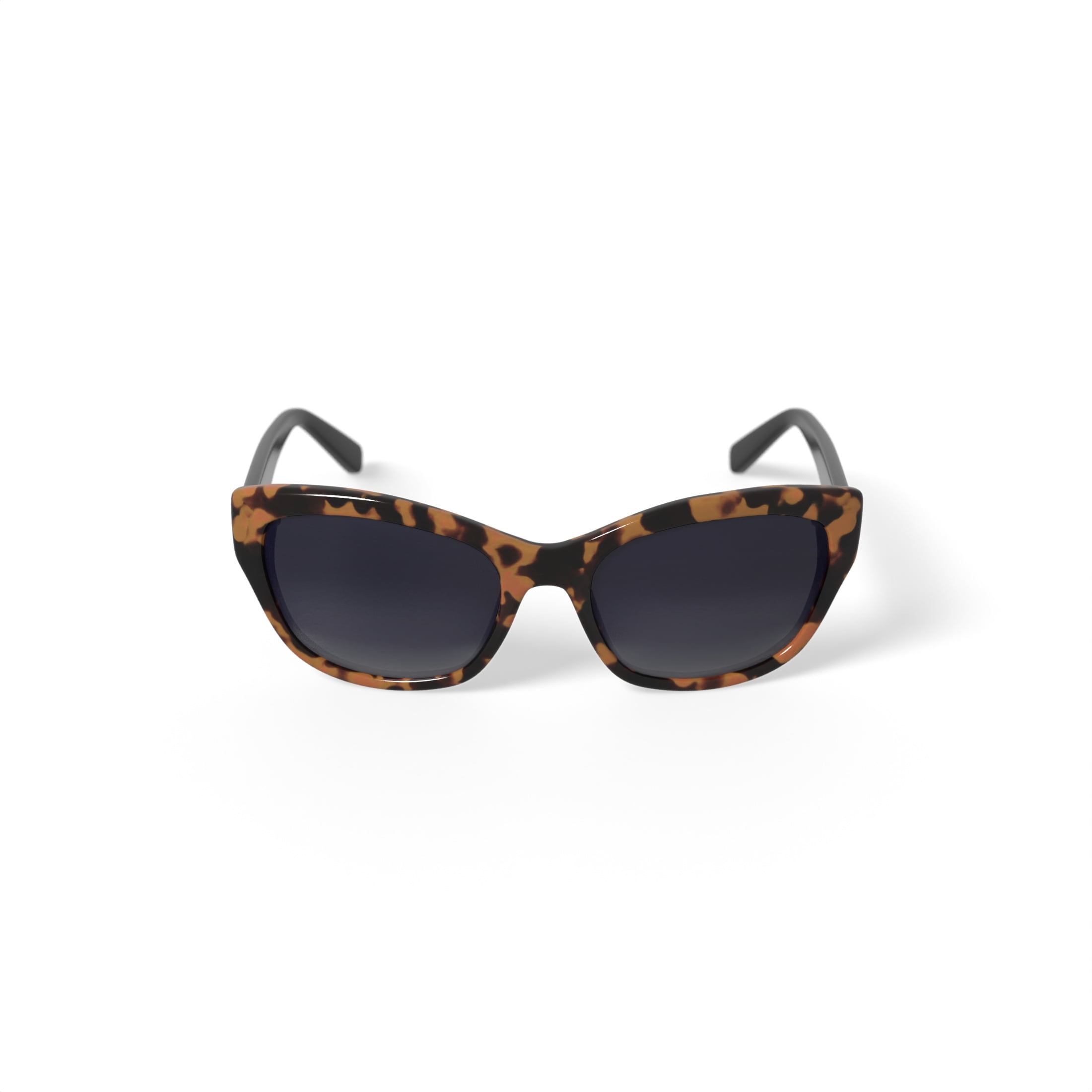 FLOWER Women's Rx'able Polarized Fashion Sunglasses, FLR1007P - Chloe, Tortoise, 53-16-140, with Case