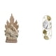 thumbnail image 1 of Estatua católica,Colección de figuritas y adornos de la Sagrada Familia,Escultura católica de la Santísima Virgen María,Espejo de pared,Espejo decorativo nórdico para colgar en la pared, 1 of 8