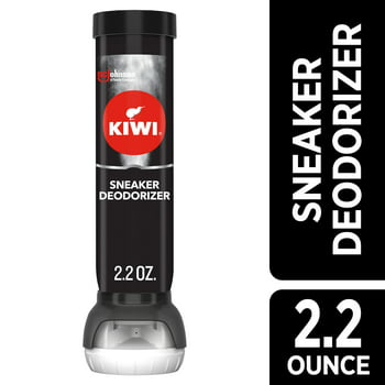 KIWI Sneaker Deodorizer Shoe Odor Spray 2.2 oz - Controls odor all day. For all shoe types. Step 3 of the 3-Step Sneaker Care system (1 Aerosol Spray Can)