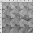thumbnail image 3 of oneOone Polyester Lycra Light Gray Fabric Triangle Geometric Fabric For Sewing Printed Craft Fabric By The Yard 56 Inch Wide, 3 of 4