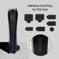 thumbnail image 2 of 7 unids/set para Sony PS5 consola de juegos tapones antipolvo tapa antipolvo cubierta a prueba de polvo FLhrweasw  El nuevo, 2 of 9