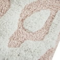 thumbnail image 6 of Dovelina Medallion Cotton Tufted Round Bath Rug，Pink, 6 of 7