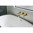 thumbnail image 3 of Kohler K-T14429-4-BGD Purist Brushed Gold Bath-Or-Deck-Mount Valve Trim w/ Handles, 3 of 5