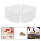 thumbnail image 3 of 50 unidades de recipientes para pasteles, queso y porciones de tartas. Contenedor transparente., 3 of 7