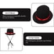 thumbnail image 4 of KAKOWELY Sombrero de disfraz para perro, divertido sombrero para mascota, sombrero para gatito, sombrero decorativo para mascota, sombrero de fiesta para cosplay de mascota, 4 of 4