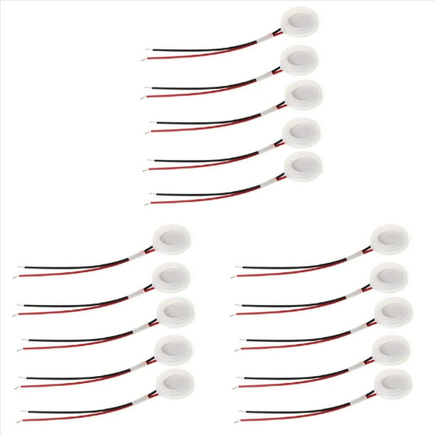 15 Piezas 16 mm 1,7 MHz UltrasóNico Fabricante de Niebla Transductor Humidificador Piezas Cabezal de PulverizacióN