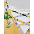 thumbnail image 4 of Más el tamaño de la impresión floral sin mangas Cami conjunto de encaje Rosegal  Camisetas sin mangas de talla grande, 4 of 5