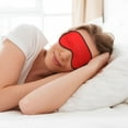 thumbnail image 6 of Cauagu Red Print Sleep Eye Mask, Blindfold Eye Sleep Shade Cover with Elastic Strap/Headband Eye Cover Eyeshade for Night Sleeping/Travel Nap, 6 of 7