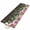 Brown, variant on 2'x6' Rug Runners for Hallways Kitchen, Spring Pink Roses Non Slip Entryway Beside Floor Carpet Runner, Pastoral Eucalyptus Leaves Brown Wooden Laundry Room Bedroom Throw Rugs Mat for Family Pet